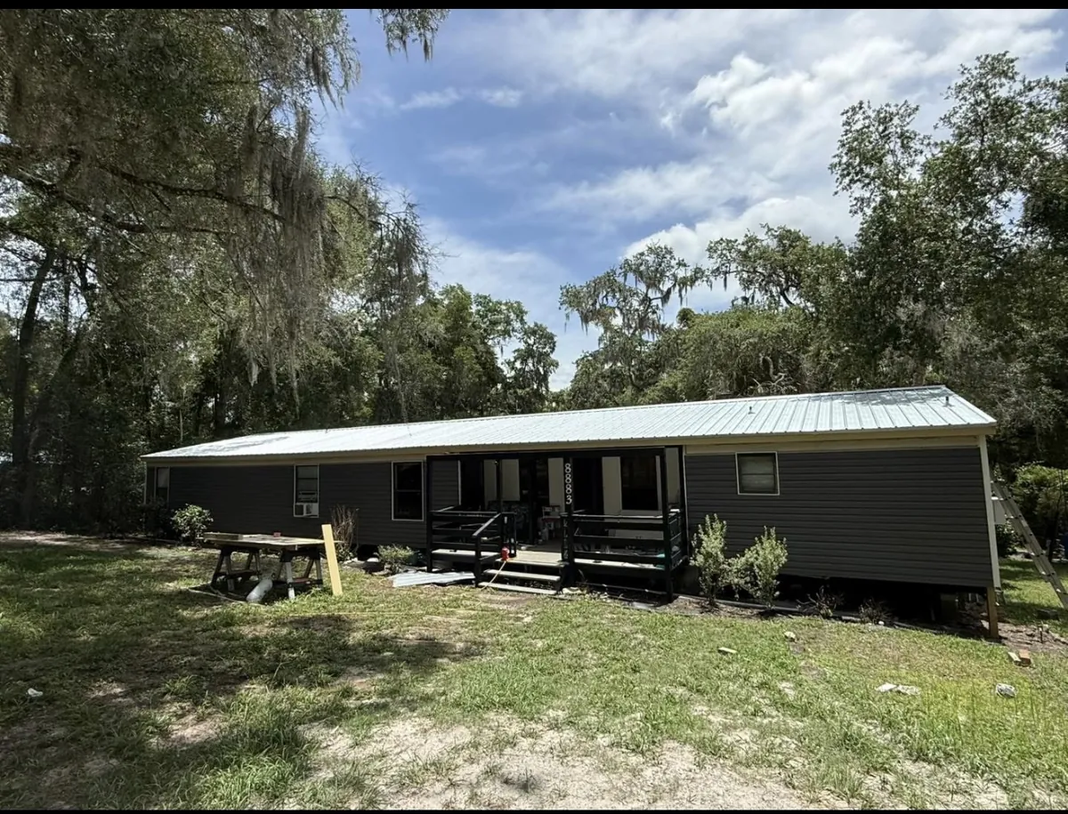 Galvalume metal roof replacement completed by Destination Roofing in Inverness, Florida